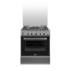 Cuisinière CRISTOR GALIA 4 Feux 60 Cm Ventilée Inox