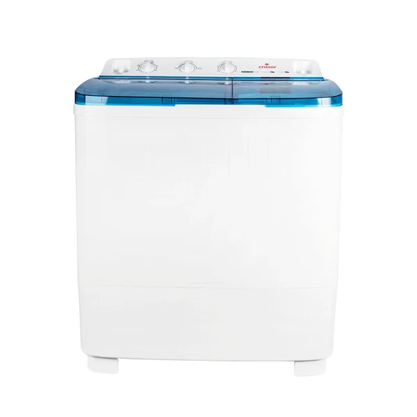 Machine A Laver CRISTOR Semi-Automatique Double Bacs -10,5 kg – Bleu