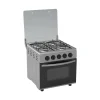 Cuisinière CRISTOR MINI – 4 Feux – 50 Cm – Grise – CR45M1G