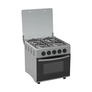 Cuisinière CRISTOR MINI – 4 Feux – 50 Cm – Grise – CR45M1G