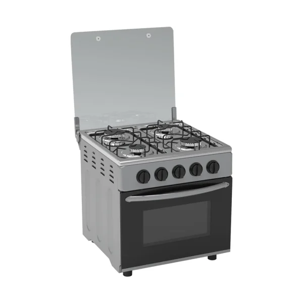 Cuisinière CRISTOR MINI – 4 Feux – 50 Cm – Grise – CR45M1G