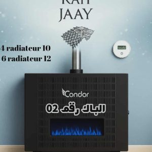 PACK 02 : Radiateur à Gaz Caldo+ Condor | 10 KW | 12 KW