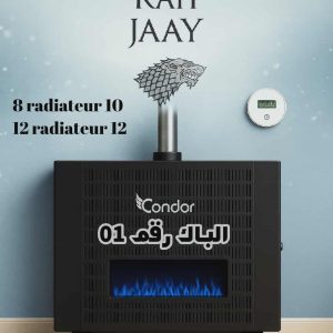 PACK 01 : Radiateur à Gaz Caldo+ Condor | 10 KW | 12 KW