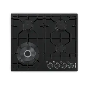 Table De Cuisson Condor VANILLA 03- 04 Feux- Glass Black CTE64W-VN3GB