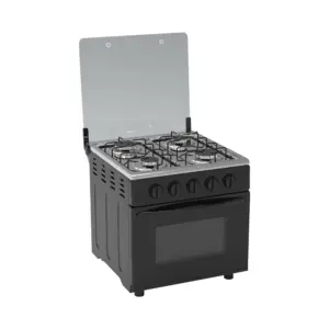 Cuisinière CRISTOR MINI – 4 Feux – 50 Cm – Noire – CR45M1B