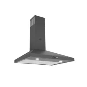 Hotte Pyramidale CRISTOR FIONA1 – 60 Cm – Filtres à charbon – 300 m3/h – Grise HP630FI1G