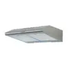 Hotte casquette CONDOR QUARTZ – 60 Cm- Filtre à Charbon – 320 m3/h – Silver CH-Q6300S