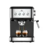 Machine A Café 3 en 1 CRISTOR Capsules et Café moulu -20 BARS-1100 W- Noir Inox CMD100NS