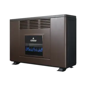 Radiateur A Gaz CRISTOR -14KW- Détecteur CO – Marron RGK214M