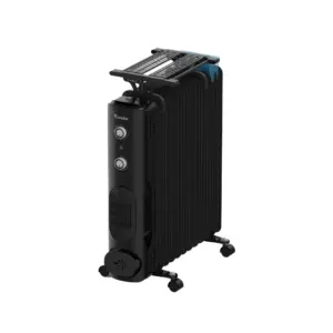 Radiateur Bain d’huile Condor Avec Ventilo | 13 éléments | 2600W – CBH1326F1N