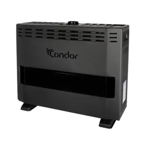 Radiateur à Gaz CONDOR – 14 KW – Détecteur CO- Noir CRG14CL1N