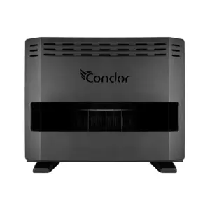 Radiateur à Gaz CONDOR CALDO – 12 KW – Détecteur CO- Noir CRG12CL1N