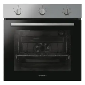 Four Electrique Electrique Rosières Inox/65L/Ventilé/08 Fonctions/Double vitrage